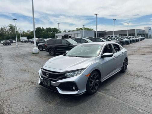 Lunar Silver Metallic 2019 Honda Civic Sport