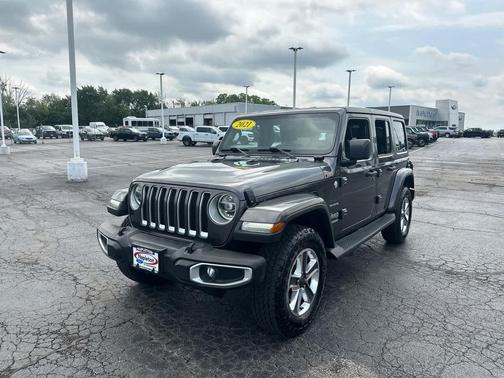 Granite Crystal Metallic Clearcoat 2021 Jeep Wrangler Unlimited Sahara
