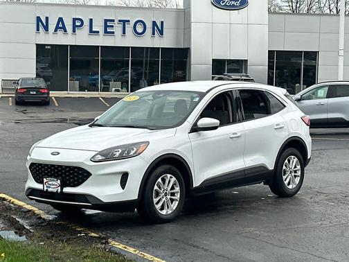 Oxford White 2020 Ford Escape SE