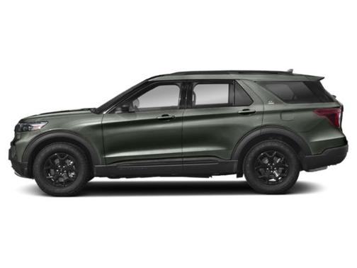 Forged Green Metallic 2022 Ford Explorer Timberline