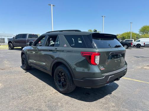 Forged Green Metallic 2022 Ford Explorer Timberline