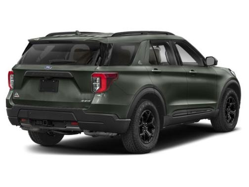 Forged Green Metallic 2022 Ford Explorer Timberline