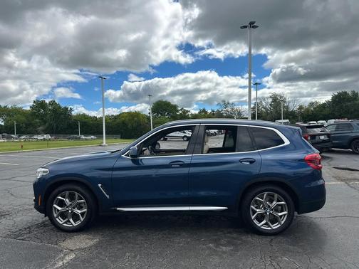 Phytonic Blue Metallic 2020 BMW X3 xDrive30i