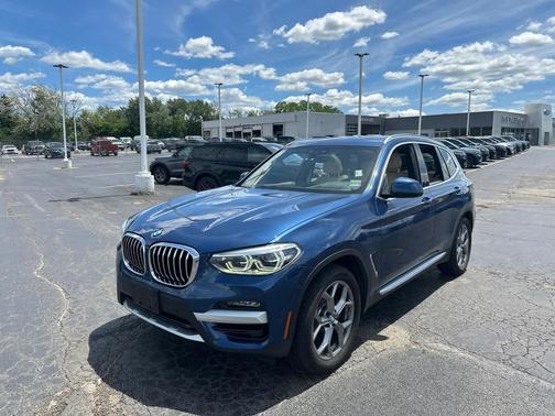 Phytonic Blue Metallic 2020 BMW X3 xDrive30i