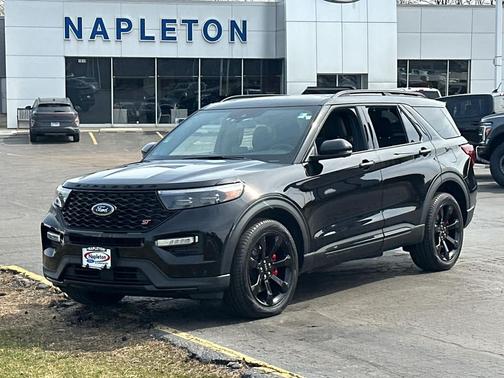 Agate Black Metallic 2023 Ford Explorer ST