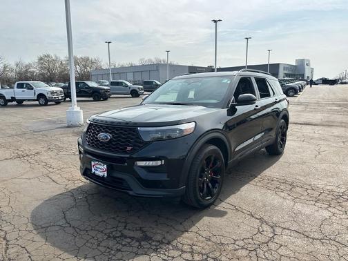 Agate Black Metallic 2023 Ford Explorer ST