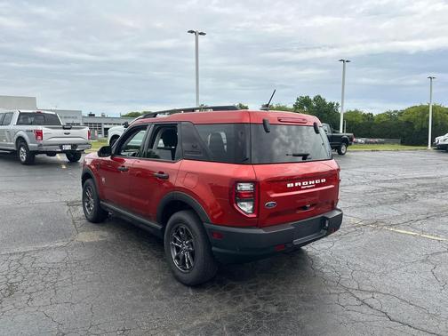 Hot Pepper Red Tinted Clearcoat 2022 Ford Bronco Sport Big Bend