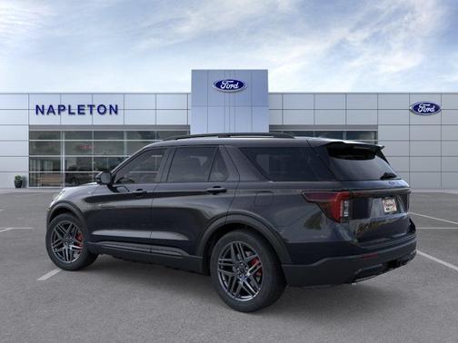 Agate Black Metallic 2026 Ford Explorer ST-Line