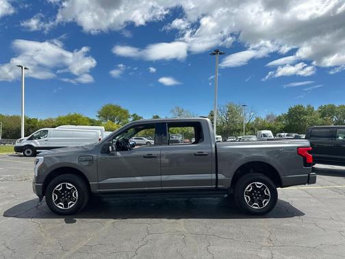 Carbonized Gray Metallic 2023 Ford F-150 Lightning XLT