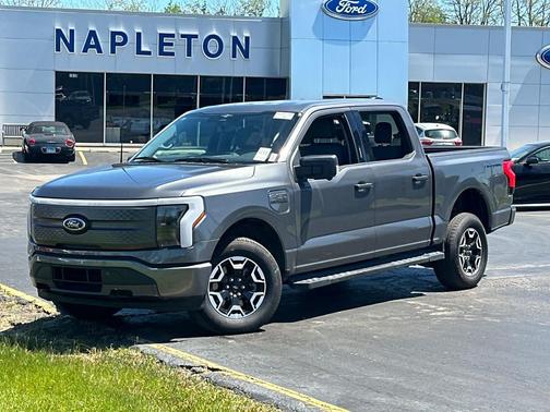 Carbonized Gray Metallic 2023 Ford F-150 Lightning XLT
