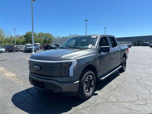 Carbonized Gray Metallic 2023 Ford F-150 Lightning XLT