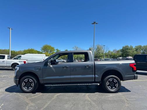 Carbonized Gray Metallic 2023 Ford F-150 Lightning XLT