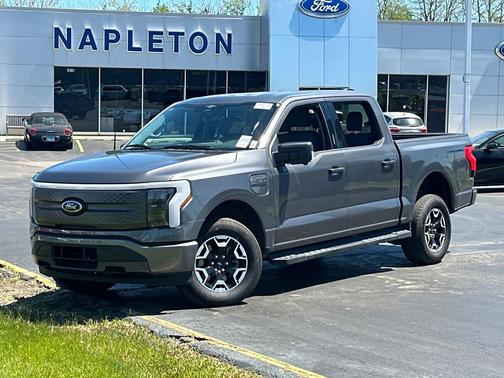 Carbonized Gray Metallic 2023 Ford F-150 Lightning XLT