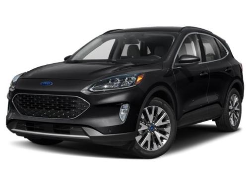 Agate Black Metallic 2020 Ford Escape Titanium