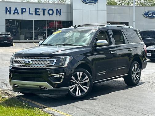 Agate Black Metallic 2021 Ford Expedition Platinum