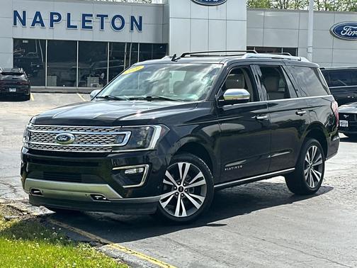 Agate Black Metallic 2021 Ford Expedition Platinum