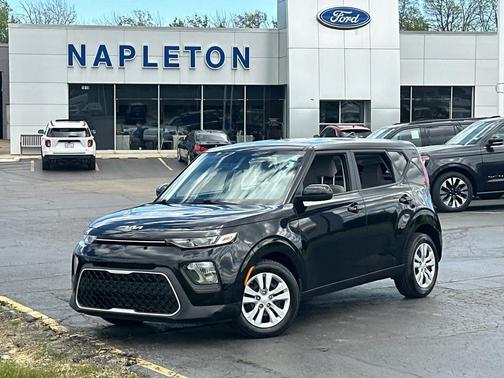 Cherry Black 2022 Kia Soul LX
