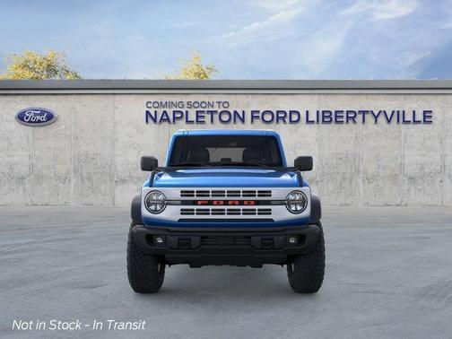 Velocity Blue Metallic 2026 Ford Bronco Heritage Edition