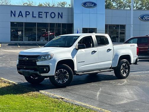 Summit White 2022 Chevrolet Colorado Z71
