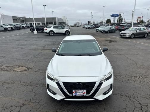 Aspen White Tricoat 2021 Nissan Sentra SR