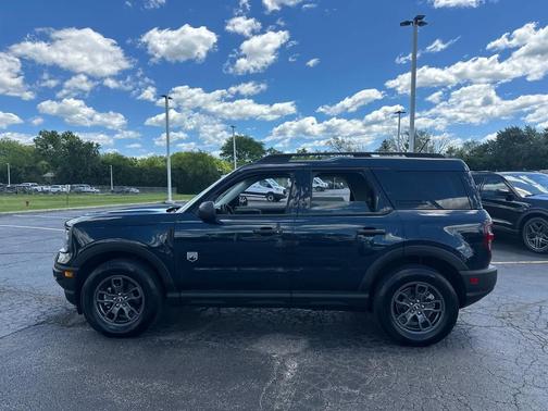 Alto Blue Metallic Tinted Clearcoat 2023 Ford Bronco Sport Big Bend