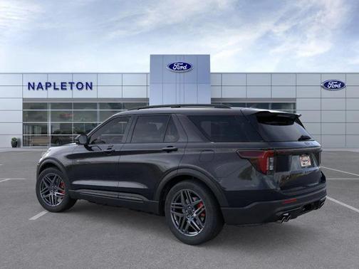 Agate Black Metallic 2026 Ford Explorer ST