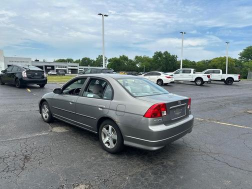 Satin Silver Metallic 2004 Honda Civic EX
