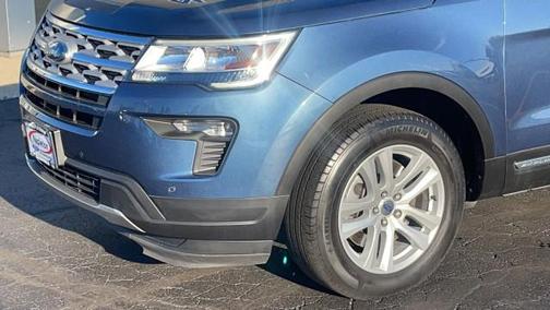 Blue Metallic 2019 Ford Explorer XLT