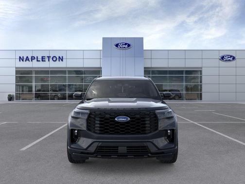 Agate Black Metallic 2026 Ford Explorer ST-Line