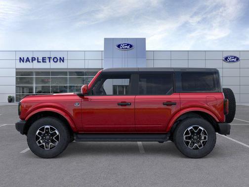 Ruby Red Metallic Tinted Clearcoat 2026 Ford Bronco Outer Banks