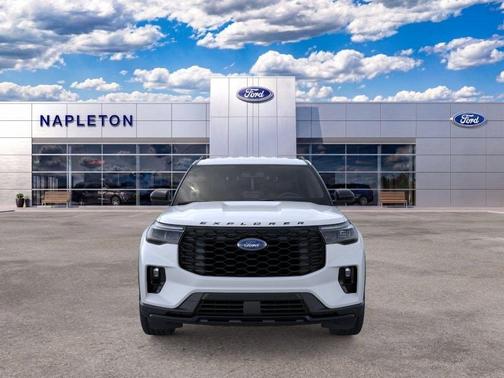 Space White Metallic 2026 Ford Explorer ST-Line