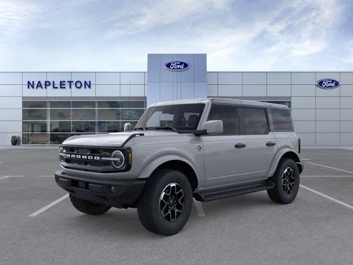Avalanche Gray 2026 Ford Bronco Outer Banks