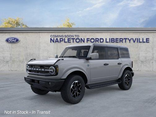 Avalanche Gray 2026 Ford Bronco Outer Banks