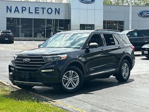 Agate Black Metallic 2020 Ford Explorer XLT