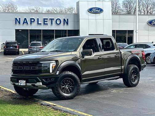 Shelter Green 2024 Ford F-150 Raptor
