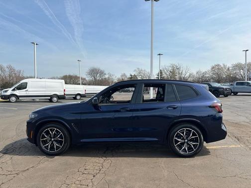 Tanzanite Blue II Metallic 2022 BMW X3 M40i