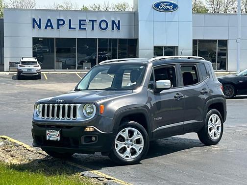 Granite Crystal Metallic Clearcoat 2016 Jeep Renegade Limited