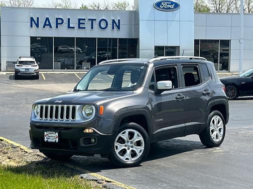 Granite Crystal Metallic Clearcoat 2016 Jeep Renegade Limited