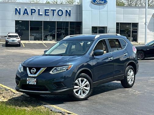 Arctic Blue Metallic 2016 Nissan Rogue SV