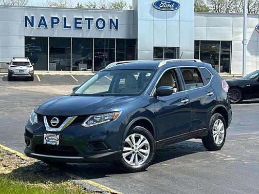 Arctic Blue Metallic 2016 Nissan Rogue SV