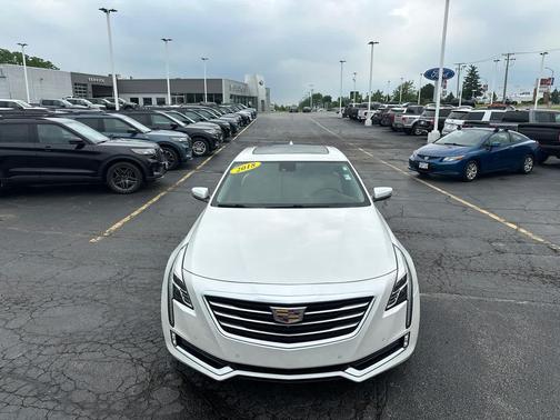 Crystal White Tricoat 2018 Cadillac CT6 3.0L Twin Turbo Luxury