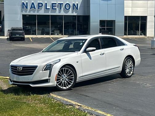Crystal White Tricoat 2018 Cadillac CT6 3.0L Twin Turbo Luxury