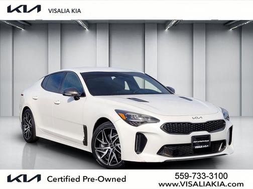 Snow White Pearl 2022 Kia Stinger GT-Line