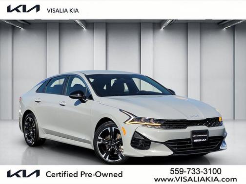Gray 2023 Kia K5 GT-Line