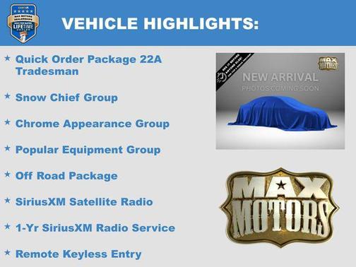 2018 RAM 2500 Tradesman Crew Cab 4x4 6'4' Box