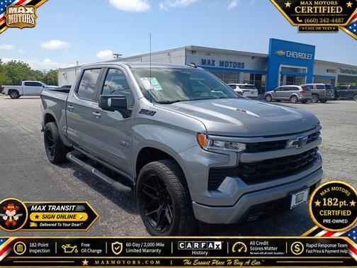 Sterling Gray Metallic 2024 Chevrolet Silverado 1500 RST
