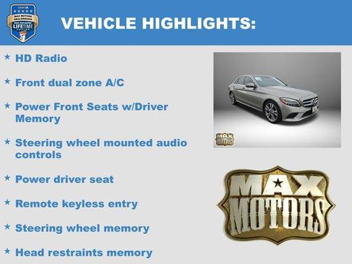 Silver 2020 Mercedes-Benz C-Class C 300