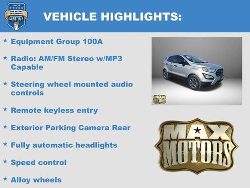 2020 Ford EcoSport S