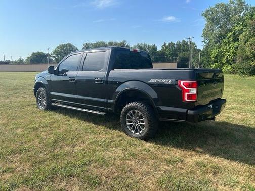 Shadow Black 2018 Ford F-150 XLT
