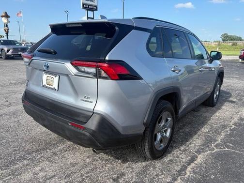 Silver Sky Metallic 2023 Toyota RAV4 Hybrid LE
